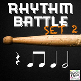 Rhythm Battle Set 2: projectable rhythm flash cards