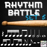 Rhythm Battle Set 5: projectable rhythm flash cards