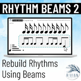 Rhythm Beams in Music THEORY Experts Level 1 2 & 3 for Goo