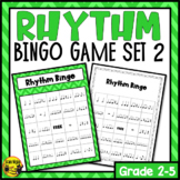Rhythm Game | Simple Rhythms Set 2 | Elementary Music Bingo