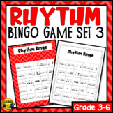 Rhythm Game | Simple Rhythms Set 3 | Elementary Music Bingo
