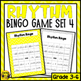 Rhythm Game | Syncopated Rhythms | Elementary Music Bingo