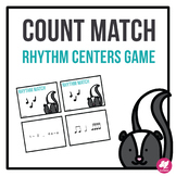 Rhythm COUNTING Centers Game - Memory Match Game for Music