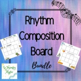 Rhythm Card Composition Boards BUNDLE: 4 Seasons