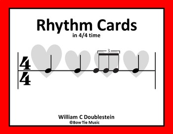 Preview of Rhythm Cards