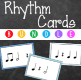 Printable Music Rhythm Reading Flash Cards