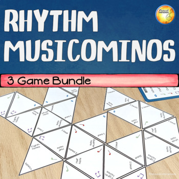 Preview of Rhythm Centers Games - 3 Rhythm Domino Games
