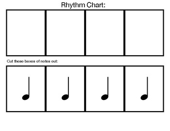 Preview of Rhythm Chart Activity