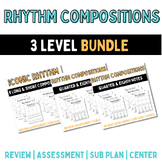 Rhythm Composition BUNDLE | 3 Levels | No Prep