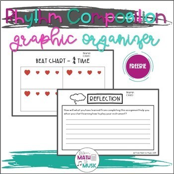 Preview of Rhythm Composition Graphic Organizer