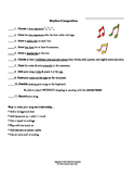 Rhythm Composition Guidelines and Grading Rubric