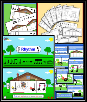 Preview of Rhythm Concepts: Characters, Lessons & Interactives Bundle