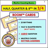 Rhythm Counting Basics: 3/4 Time-Half, Quarter & 8ths  Boo