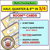 Rhythm Counting Basics: 3/4 Time-Half, Quarter & 8ths Boom