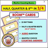 Rhythm Counting Basics: 3/4 Time-Half, Quarter & 8ths Boom