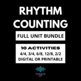 Rhythm Counting, FULL UNIT BUNDLE - Music Theory