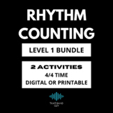 Rhythm Counting Level 1 BUNDLE - Music Theory