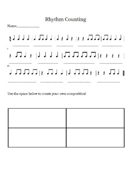 count rhythm teaching resources teachers pay teachers