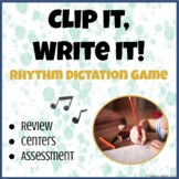 Rhythm Dictation Game | Clip it, Write it!