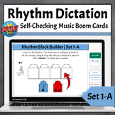 Rhythm Games for Elementary Music Boom Cards - Set 1-A