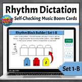 Rhythm Activities for Elementary Music Boom Cards - Set 1-B