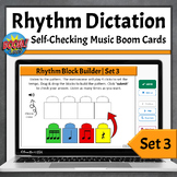 Music Rhythm Activities Boom Cards - Set 3