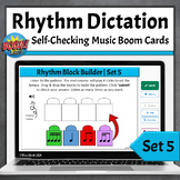Rhythm Dictation Game Music Boom Cards - Set 5