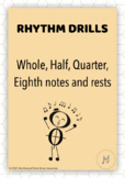 Rhythm Drills - Part 1 (Whole, Half, Quarter and Eighth no