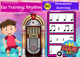 Rhythm Ear Training Level 1 - 50 Interactive Boom Cards Game