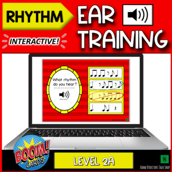 Preview of Rhythm Ear Training Level 2A -Digital and Interactive Music Theory Games