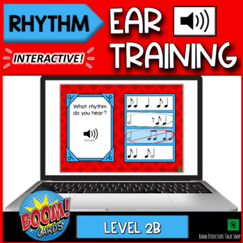 Preview of Rhythm Ear Training Level 2B- Digital and Interactive Music Theory Games