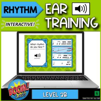 Preview of Rhythm Ear Training Level 3B- Digital and Interactive Music Theory Games