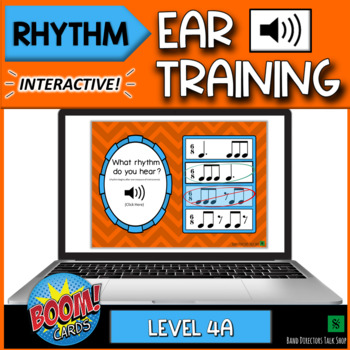 Preview of Rhythm Ear Training Level 4A- Digital and Interactive Music Theory Games