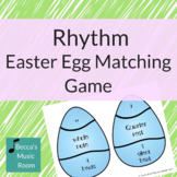Rhythm Easter Egg Matching Game for Spring Music Centers