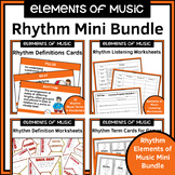 Rhythm Elements of Music Activities Bundle