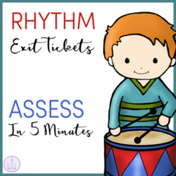 Preview of Rhythm Exit Tickets/Slips