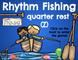 Rhythm Fishing Interactive Game - quarter rest (Z)