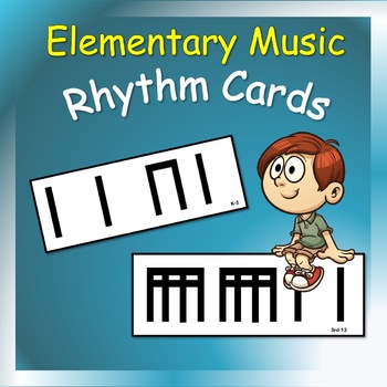 Preview of Music Cards: Rhythm Cards for Elementary Music