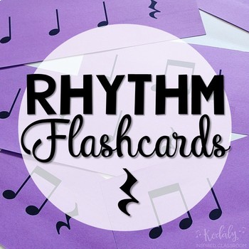 Preview of Rhythm Flashcard Kit: ta rest