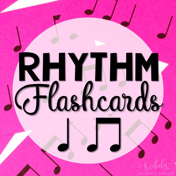 Preview of Rhythm Flashcard Kit: ta titi