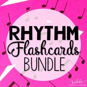Preview of Rhythm Flashcard Mega Set