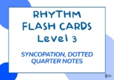 Rhythm Flashcards Level 4 (Syncopation and dotted quarter notes)