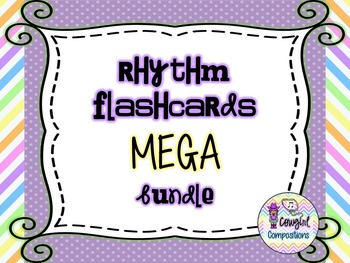 Preview of Rhythm Flashcards MEGA Bundle