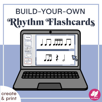 Preview of Rhythm Flashcards - Movable Pieces to Make Your Own Patterns!