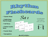 Rhythm Flashcards - Set 1