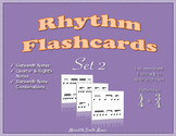Rhythm Flashcards - Set 2 - Sixteenth Note Patterns