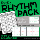 Rhythm Flashcards, Slides & Grids - Level 3 Rhythm Activities