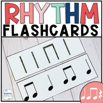 Preview of Rhythm Flashcards - Ta TiTi & Rest