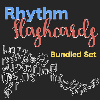 Preview of Rhythm Flashcards: complete set