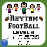 Rhythm Football Level 6: Eighth-Quarter-Eighth (Syncopa)
